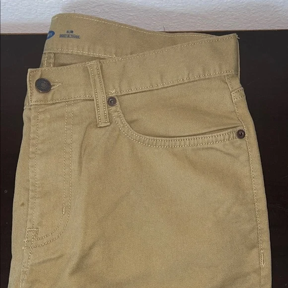 Old Navy Men's Tan Slim Pants size 32 x 30 - Picture 1 of 5